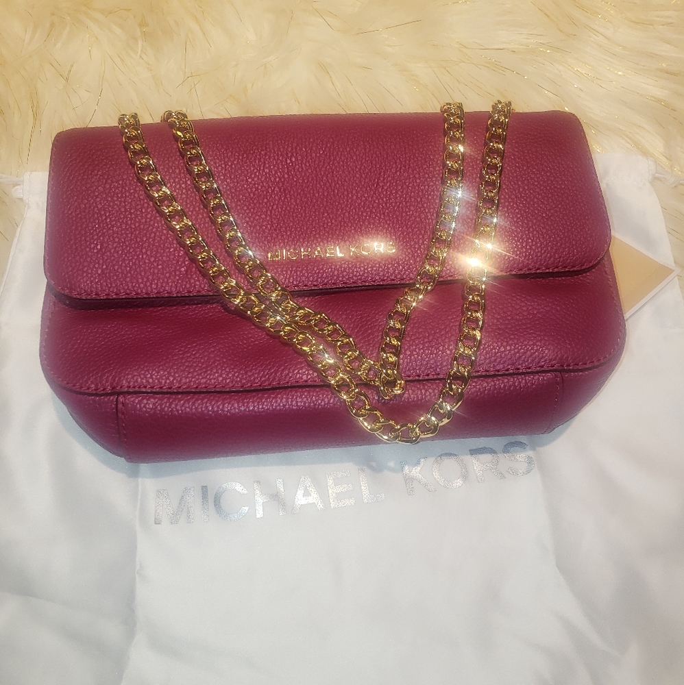 Michael Kors Jet Set Chain Small Shoulder Flap Bag